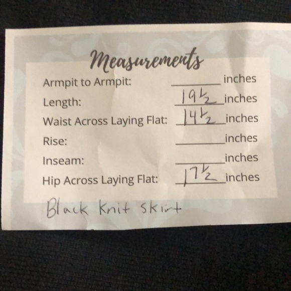 Vintage Spiegel Black knit pull on pencil skirt small - Picture 6 of 7